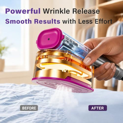 Portable Garment Steamer and Iron for Clothes, 1200W, 7 Modes