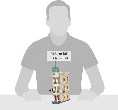 Department 56 Harry Potter Village Gringotts Bank - Lit Building, 10.16 Inch, Multicolor Decor