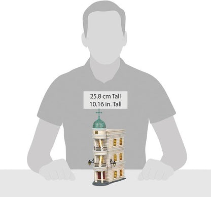 Department 56 Harry Potter Village Gringotts Bank - Lit Building, 10.16 Inch, Multicolor Decor