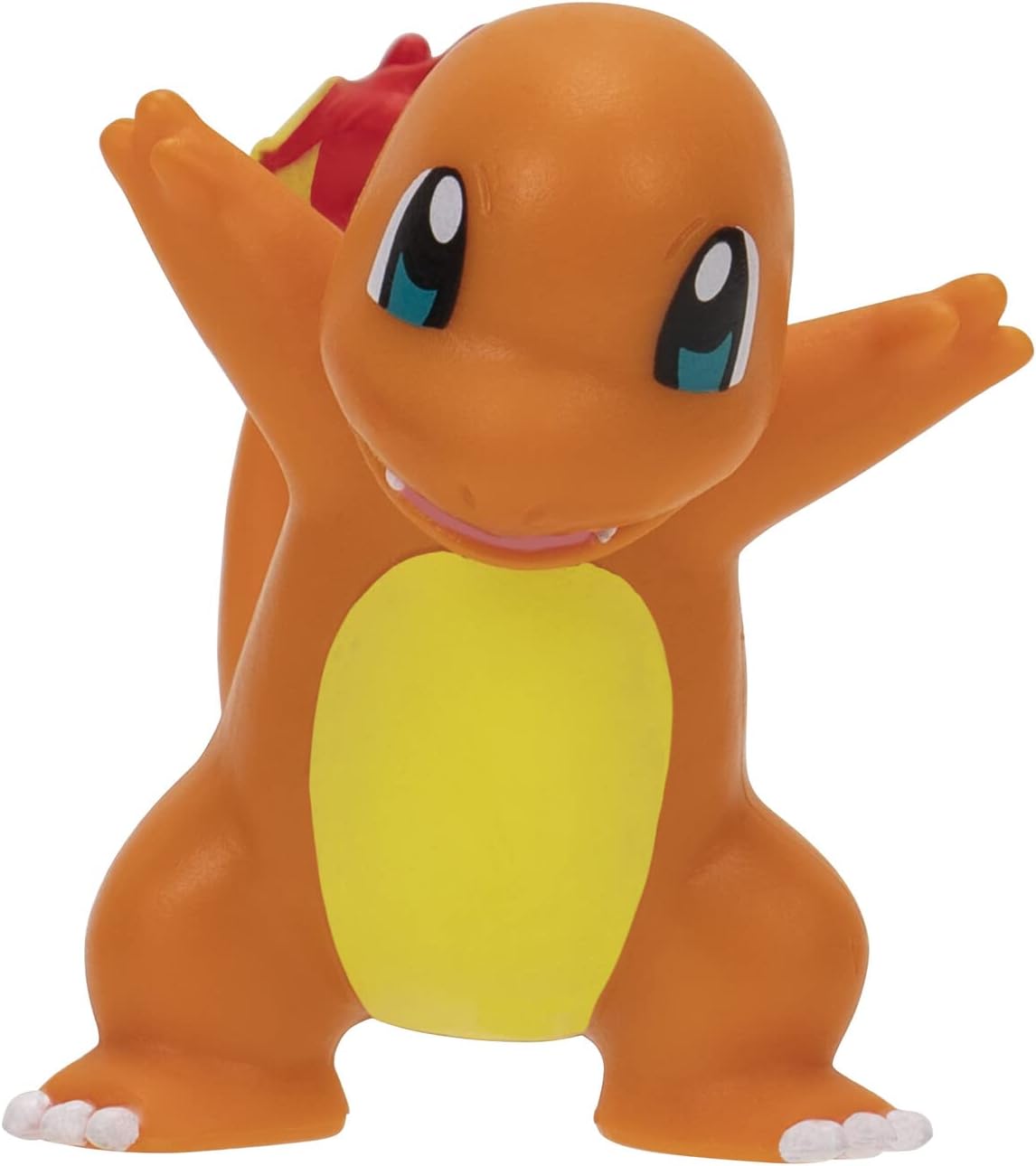 Pokémon Battle Figure 6-Pack | 2-Inch Pikachu, Squirtle, Charmander, Bulbasaur, Mimikyu & Toxel - Authentic Details