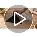 16Pcs Non Slip Rug Tape for Area Rugs - Strong Adhesive Carpet Grippers - Reusable & Easy to Install