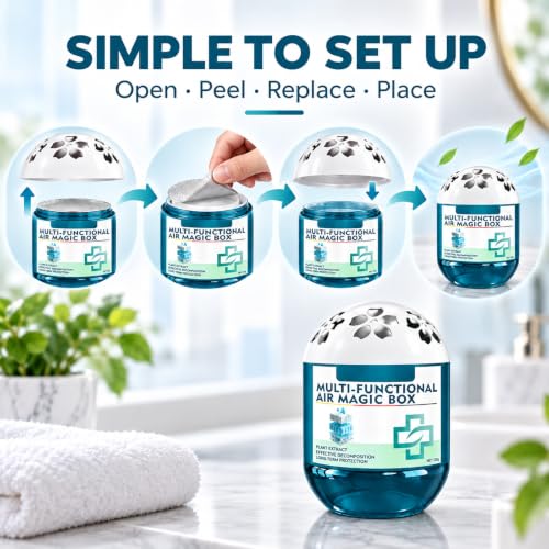 Paw Punch 4 Pack Automatic Air Purifier and Freshener for Home & Closet