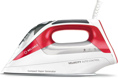 Reliable Velocity 270IR Steam Iron - Compact Auto Control Vapor Generator with Sensor Technology, 8 Heat Settings