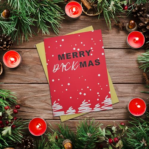 Funny Christmas Greeting Card for Him or Her - Pop Up Holiday Card