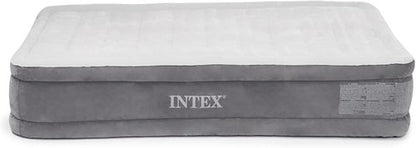 Intex Recreation Comfort Plush Mid Rise Airbed - Built-In Electric Pump | Twin Size, 13" Height