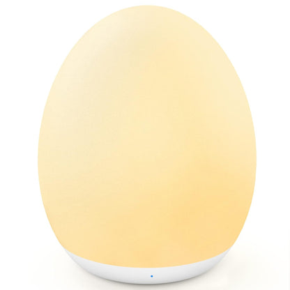 MediAcous Night Light - Soft Silicone Touch Lamp for Kids | 7 Color Changing & Dimmable Design, 1-Hour Timer