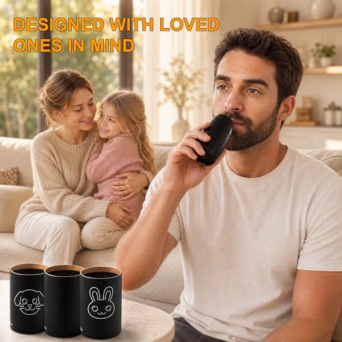 Replacement Air Filter Cartridges 3-Pack for Personal Smoke Filter - Up to 500 Uses
