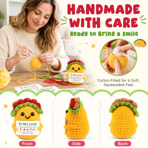 Yellow Taco Couple Gift - To My Love Anniversary Keepsake