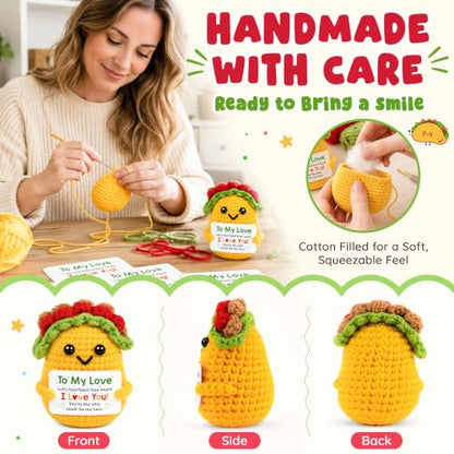 Yellow Taco Couple Gift - To My Love Anniversary Keepsake