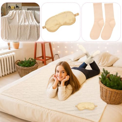 Vesici Christmas Gift Basket Set for Women - Bohemian Beige