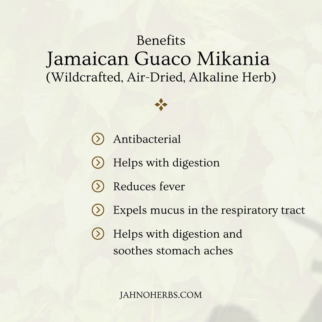 Jamaican Guaco Mikania (Wildcrafted, Air-Dried, Alkaline Herb)