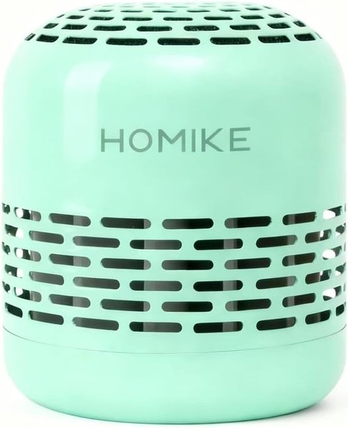 HOMIKE Refrigerator Deodorizer - Long-Lasting Odor Eliminator for Fridge, Car, Closet & Shoes | Green