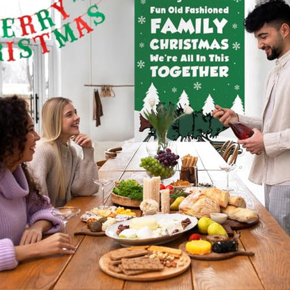 Funny Christmas Vacation Door Cover - Griswold Family Holiday Decor - Together Variation