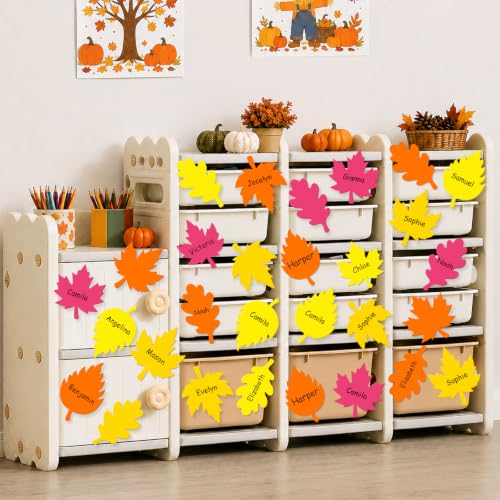 160 Pcs Fall Leaf Cutouts for Bulletin Boards and Classroom Decor