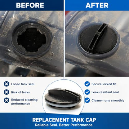 Replacement Water Tank Cap for Hoover Power Scrub SpinScrub 50 - Leak-Proof Fit