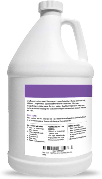 Stuart Pet Supply Co. Professional Strength Carpet Cleaner - Deep Clean & Deodorizer, 128 fl oz