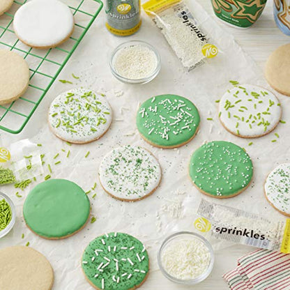 Wilton Green and White Cookie Decorating Set, 6-Piece