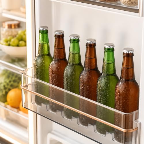 30-Pack Silver Metal Bottle Caps for Home Brewing & Craft Beverages