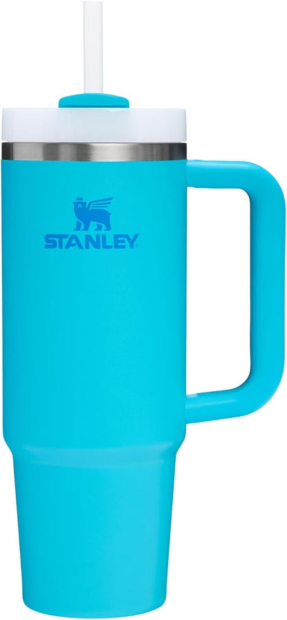 STANLEY Quencher H2.0 FlowState Stainless Steel Tumbler - Insulated, Durable, 40 oz, Midnight Black