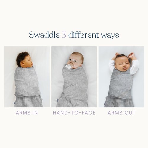 HALO Sleepsack Swaddle, 100% Cotton, Triangle Neutral, Multi, Small