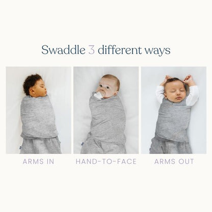 HALO Sleepsack Swaddle, 100% Cotton, Triangle Neutral, Multi, Small