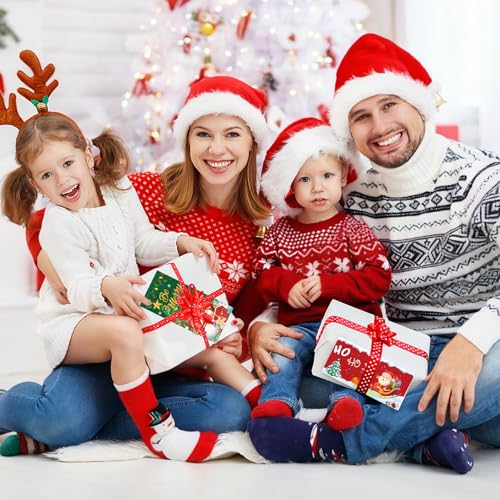 Christmas Money Holders Set with Envelopes - 24 Pack Holiday Cash Gift Cards
