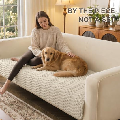 Waterproof Pet Couch Cover for Dogs - Washable Non-Slip Sofa Protector