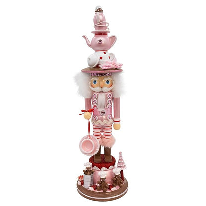 18-Inch Pink Tea Nutcracker | Hollywood Nutcrackers Kurt Adler