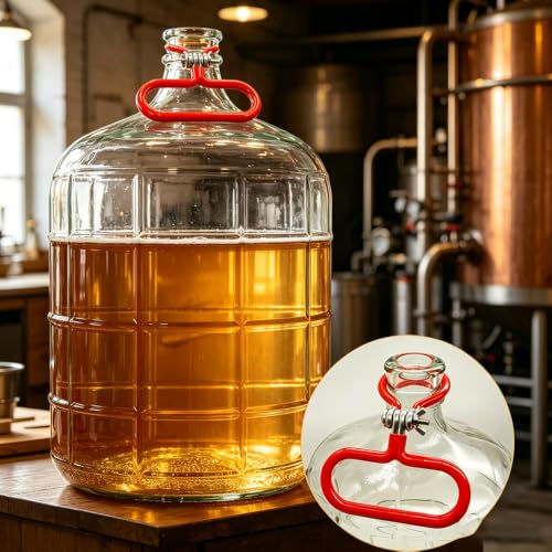 Heavy Duty Carboy Handle Set for 3-6.5 Gallon Glass Fermentation Bottles