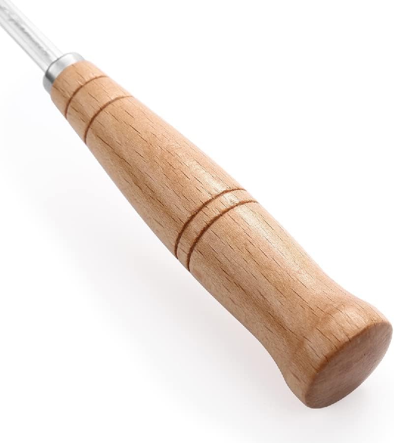 SAINT GERMAIN Premium Bread Lame - Handcrafted Dough Scoring Knife with 10 Replacement Blades & Leather Cover