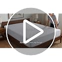 Full Size Waterproof Mattress Protector 54x75x18 Noiseless Breathable White