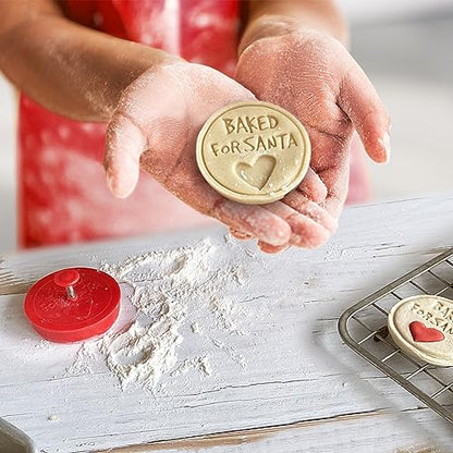 Christmas Reindeer Dust Kit with Cookie Stamper and Hoofprint Stencils