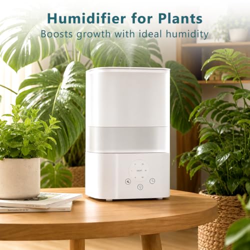 Electactic Touch Control Humidifier with 3.2L Capacity, 7 LED Colors & Aromatherapy