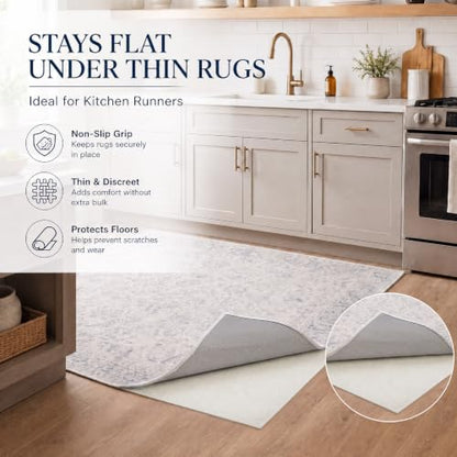 5x7 ft Rug Pad Non-Slip Rug Underlay for Area Rugs - Irenare