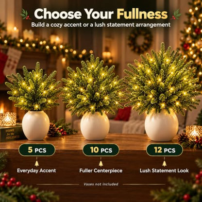Twinkling Enchanted Evergreen Pine Tree with Lights - Pine 10
