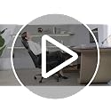 Ergonomic Executive Office Chair with Adjustable Headrest & Flip Armrests