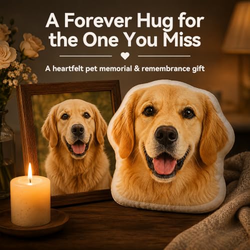 Personalized Photo Pillow - Custom Shaped Memory Foam Pillow with Your Image