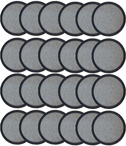 Replacement Charcoal Water Filters for Mr. Coffee Machines (24 PACK)