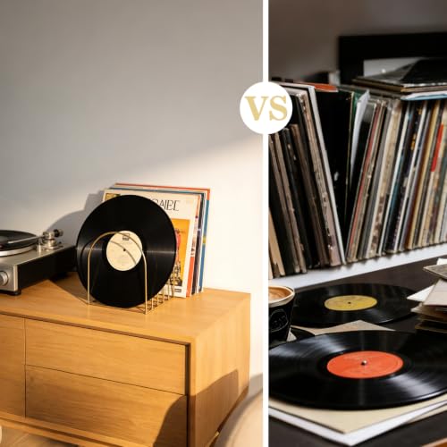 Gold Metal File Organizer 2 Pack Desk Magazine Holders Office Storage
