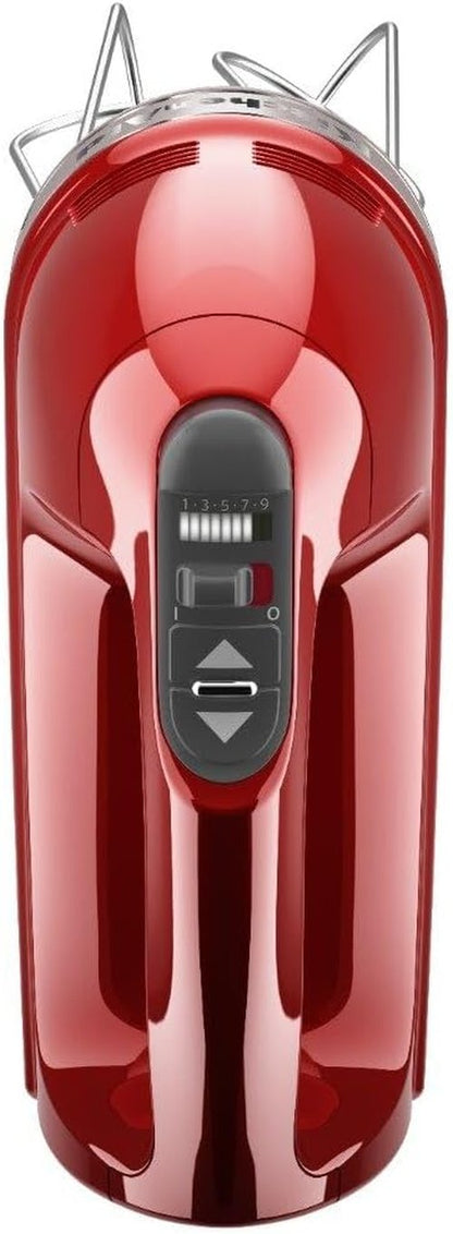 KitchenAid 9-Speed Hand Mixer - Powerful Performance for Effortless Baking | Sleek Design