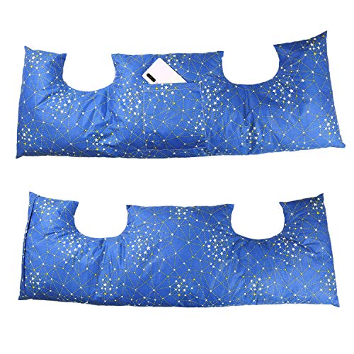 Mastectomy Pillow for Breast Cancer Surgery Lumpectomy Reconstruction Chest Healing Protector Post-Surgery Recovery Support Patient Care (Cobalt Blue)