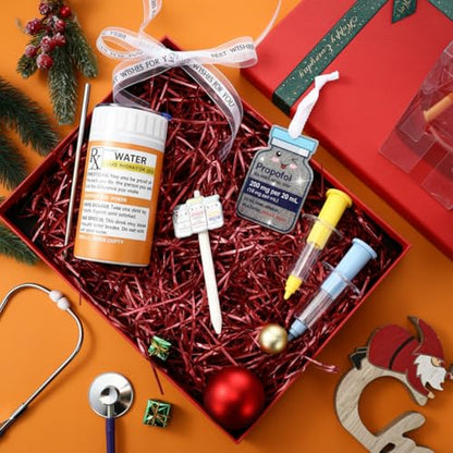 Funny Pharmacy Nurse Gift Set with 12oz Tumbler, Pen, Pill Ornament — Variation of THIS listing