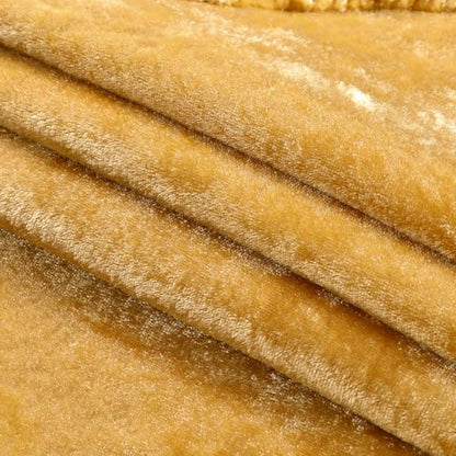 Gold Camel Velvet Christmas Tree Skirt 24 Inch Holiday Decor - Variation of THIS listing
