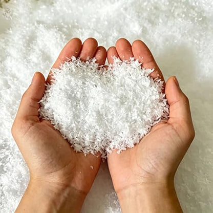 Artificial Fake Snow Flakes for Winter Holiday Decor - 0.22 lbs