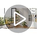 5-Tier Bamboo Corner Shelf Stand Plant Display with Tool-Free Assembly