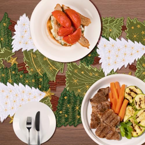 Christmas Tree Table Runner 14x36 Inch Winter Holiday Linens Decor - Variation of This Listing