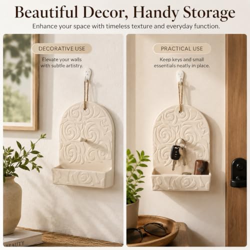 Retro Ceramic Mosquito Coil Holder Wall & Tabletop Ash Catcher - Safe & Decorative