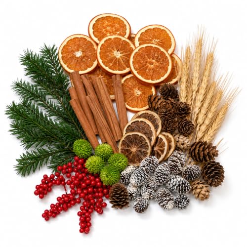 DIY Citrus & Cinnamon Potpourri Kit for Home Fragrance & Decor