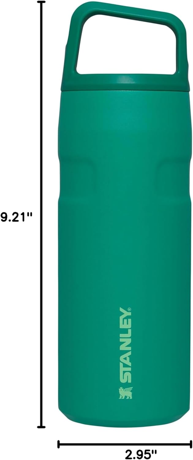 Stanley IceFlow Water Bottle - Insulated Stainless Steel | Lightweight & Leakproof | Wide Mouth Twist Lid