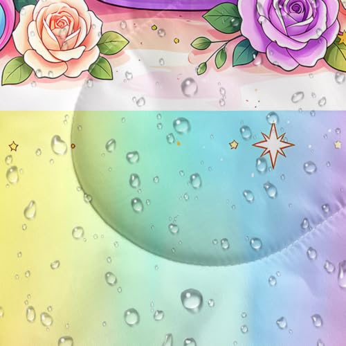 Kids Cute Dog Sleeping Bag Multicolor 90x32 Inches Waterproof Camping Gear